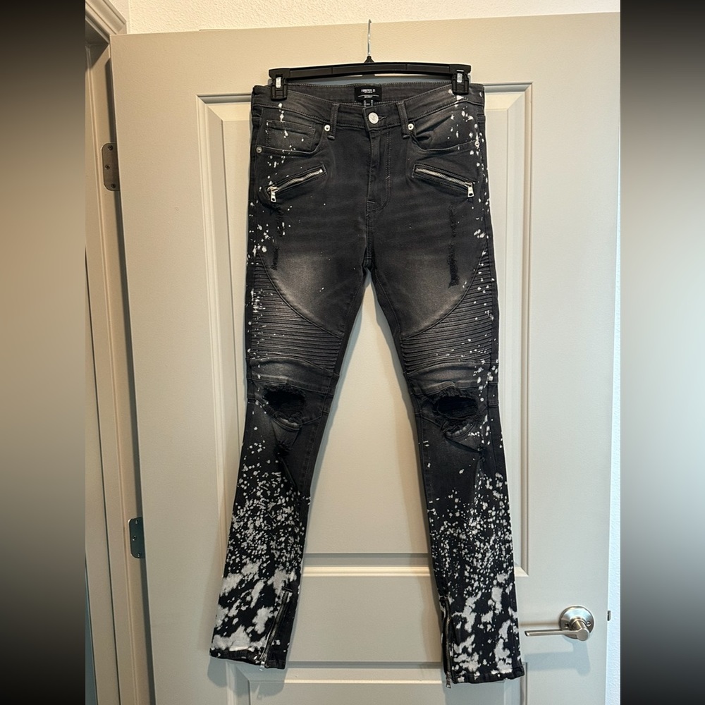Forever 21 ripped jeans
